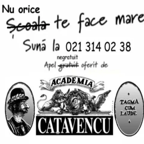Academia Caţavencu: "Studinte pentru dinte la Spiru Haret"