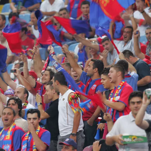 Steaua va juca un meci fără spectatori în urma incidentelor de la partida cu CFR Cluj