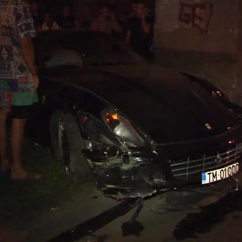 Şoferul unui Ferrari este liber, la un an după ce a omorât un bărbat aflat pe trotuar