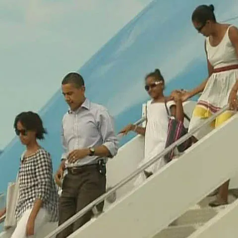 Obama şi-a început prima vacanţă ca preşedinte al SUA