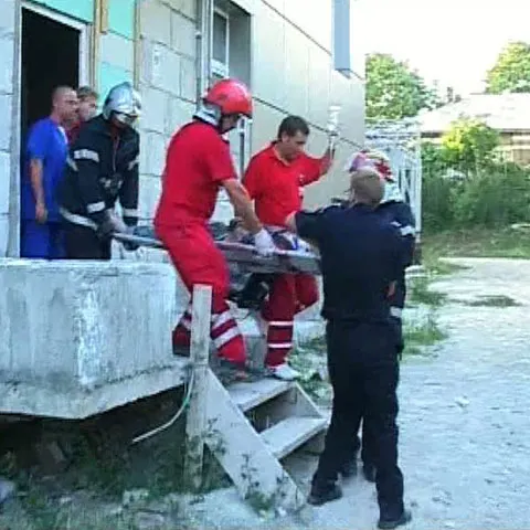 Un alt accident de muncă: un muncitor a căzut în puţul unui lift al noului Spital de Urgenţă din Iaşi