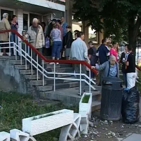 Înghesuială la analizele medicale gratuite de la Braşov