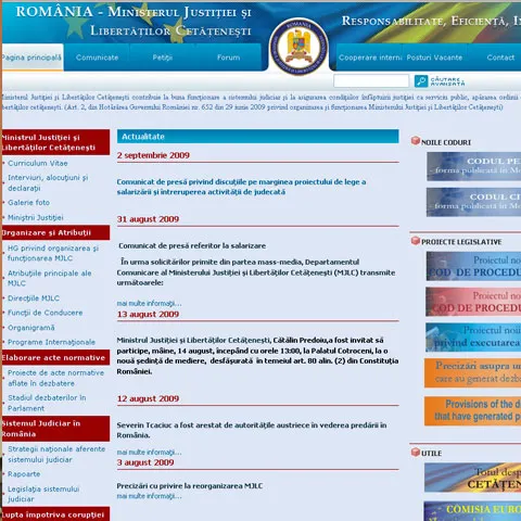 Ministerul Justiţiei despre protestele magistraţilor: Vremea mineriadelor a trecut