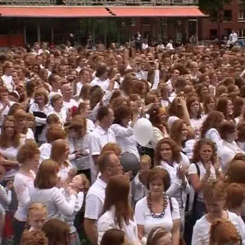 Ziua oamenilor roşcaţi a fost organizată în Olanda