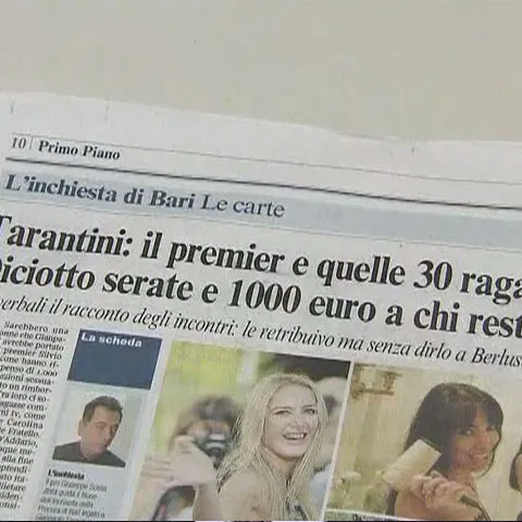 30 de femei, printre care şi o româncă, au fost plătite să vină la 18 petreceri ale lui Berlusconi