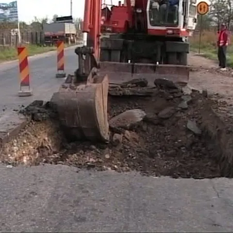 Centura oraşului Gherla s-a surpat la numai o lună de la inaugurare