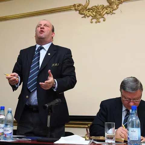 Patriţiu Abrudan, vicepreşedinte FRF: "Vasile Avram vrea să-mi ia locul, CCA este doar o trambulină pentru el"