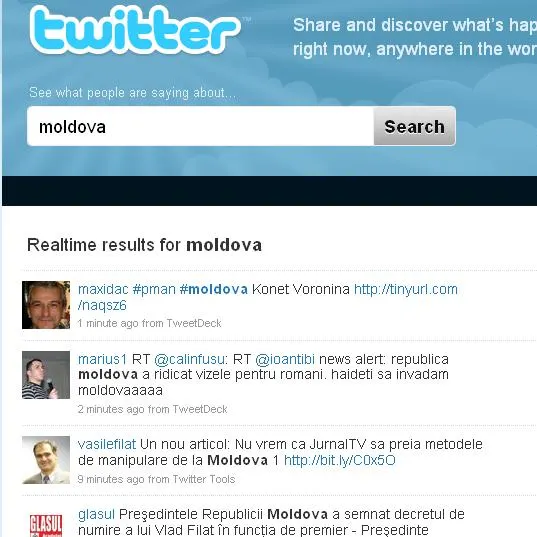 Ridicarea vizelor, sărbătorită în stil Twitter