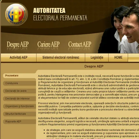 AEP precizează că a transmis listele electorale permanente în original când poliţia a făcut cerere