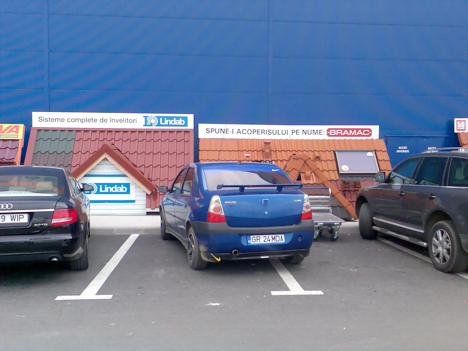 Mai bine parcat pe două locuri