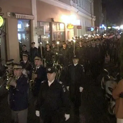 Un spectacol de lumină a cuprins Oradea, în ultima zi a Sărbătorilor Toamnei