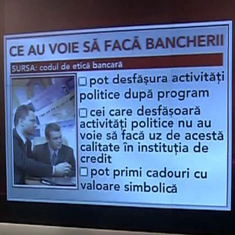 Bancherii au un cod de etică elaborat de Asociaţia Română a Băncilor