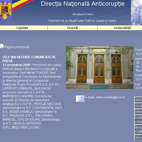 Fosta conducere a Poştei Române a fost trimisă în judecată de DNA