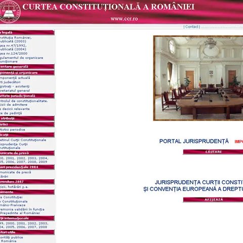 CCR a dezbătut miercuri sesizarea liberalilor privind Legea de reorganizare a instituţiilor