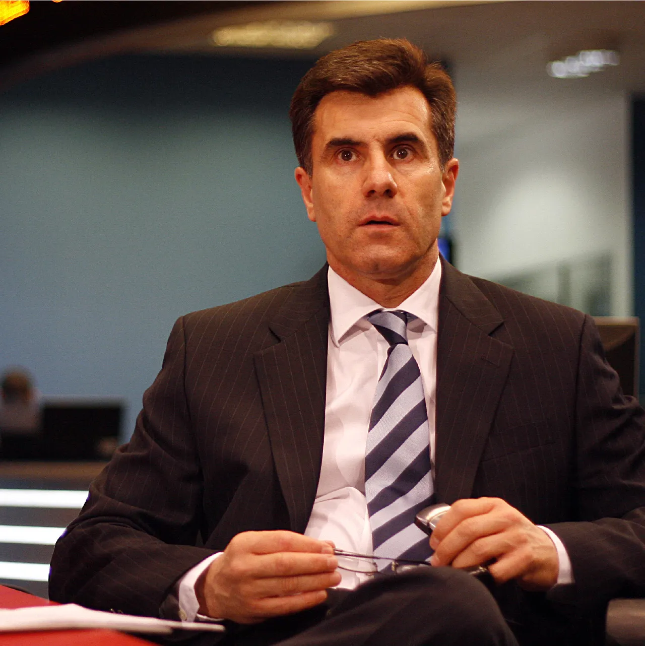 Premierul desemnat Lucian Croitoru a mers sâmbătă la sediul Guvernului