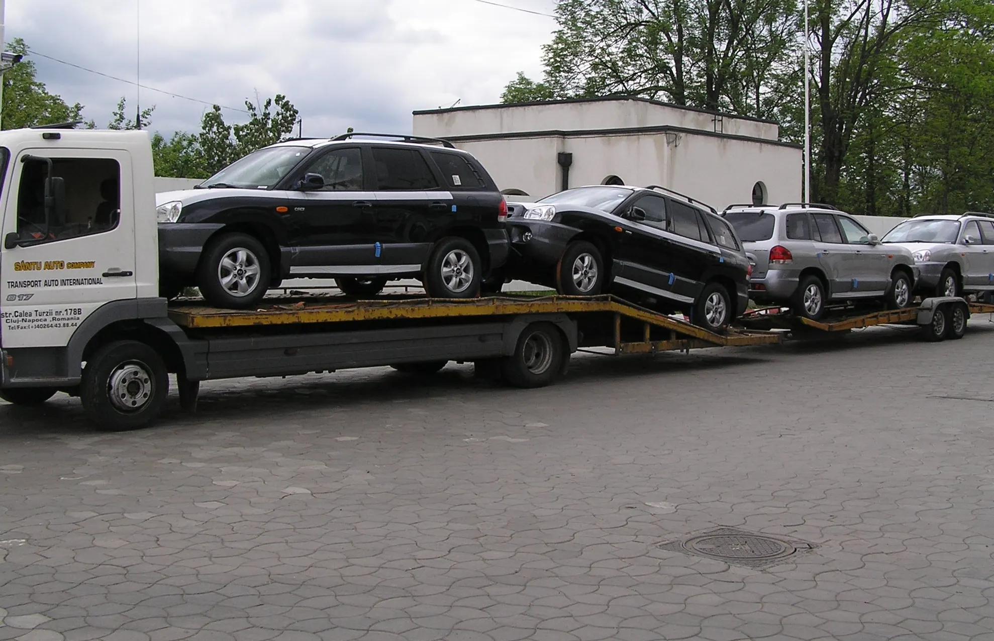 Maşini de contrabandă confiscate la Arad
