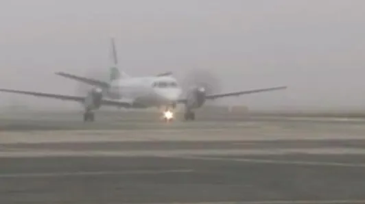 Traficul aerian a fost perturbat la Timişoara din cauza ceţii