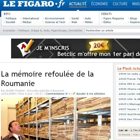 Le Figaro despre Ceauşescu: o parodie de proces