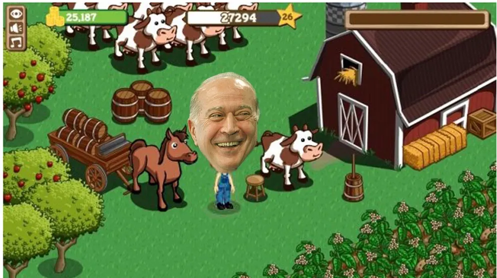 \"Mogulul\" Voiculescu vrea fermă în Farmville - VEZI FOTO
