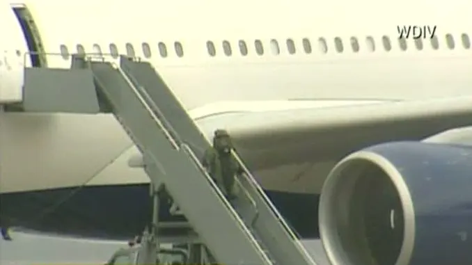 Atentat terorist la bordul unui avion, în Statele Unite