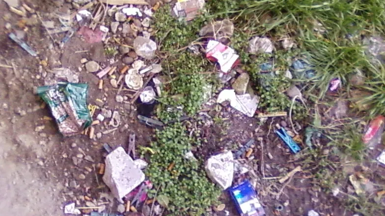 Gunoaie la tot pasul în Sângeorz Băi, Bistriţa-Năsăud
