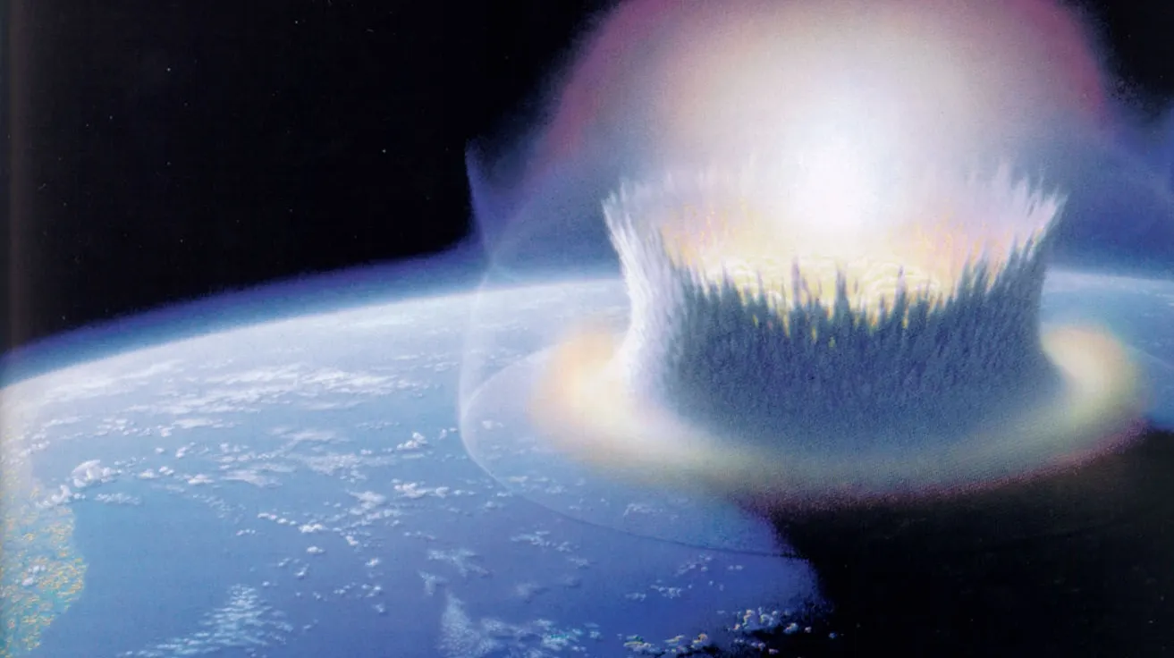 Atmosfera Pământului s-a format în urma unui bombardament cu comete