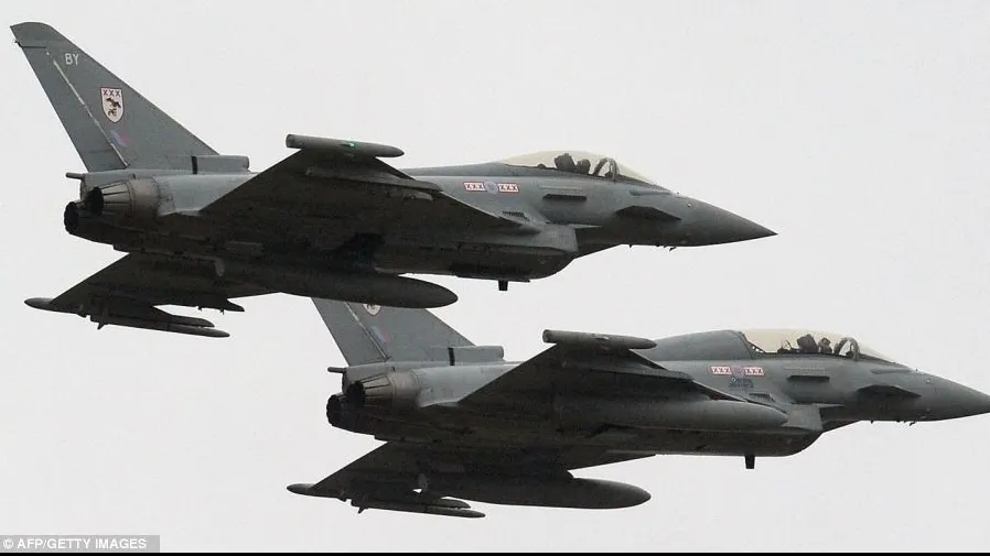 Avioane militare rusești, interceptate de Marea Britanie. Ce zonă survolau
