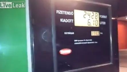 Benzinărie din Ungaria