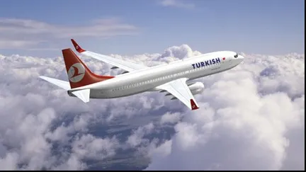 Un avion al companiei Turkish Airlines a fost redirecționat spre Istanbul