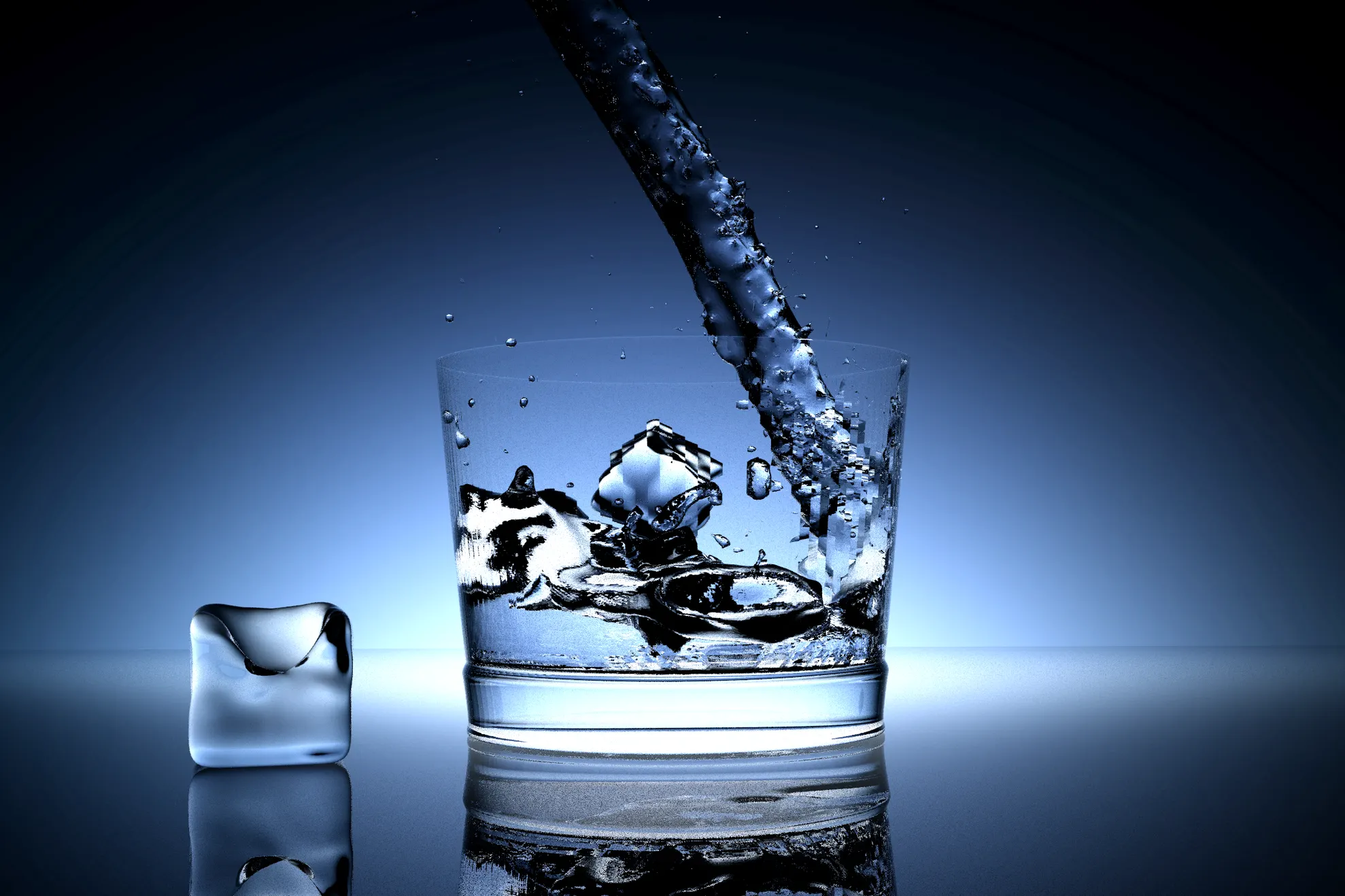 Cea mai simplă dietă! A băut 2 pahare de apă înainte de masă, timp de 2 săptămâni
