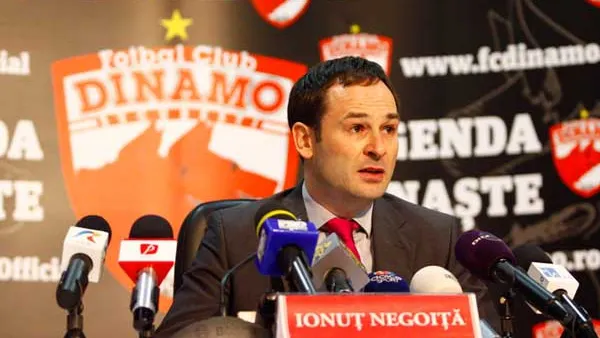 Patronul lui Dinamo, Ionuţ Negoiţă, a mers la DNA în cazul Bărboianu