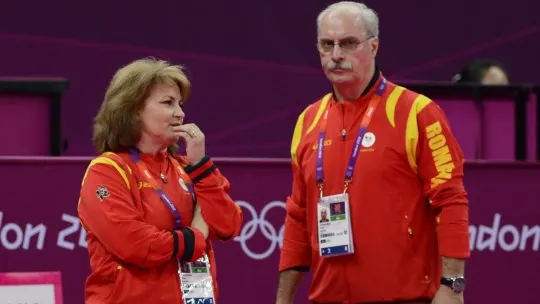 Cum au fost primiţi Octavian Bellu și Mariana Bitang la revenirea la lotul naţional de gimnastică