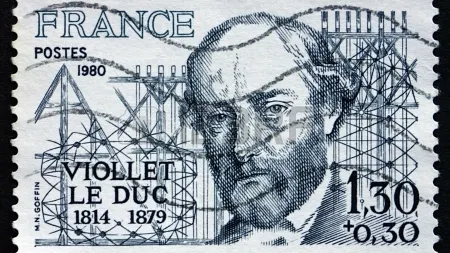 EUGENE VIOLLET-LE-DUC, GOOGLE DOODLE special pentru CONTROVERSATUL arhitect francez