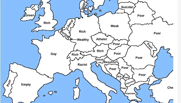 "De ce este România atât de săracă?". Ce trăsătură sugerează GOOGLE pentru fiecare ţară din Europa?