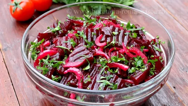 REŢETA ZILEI: Salată de sfeclă roşie