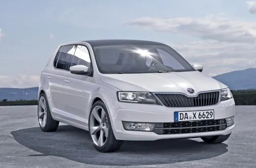 Skoda Fabia Concept: Cehii pregătesc noua Skoda Fabia pentru salonul de la Geneva