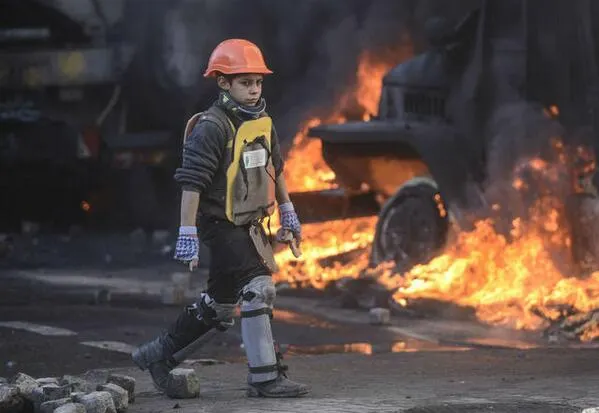 UCRAINA: Imagini cutremurătoare din mijlocul măcelului de la Kiev