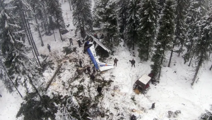 ACCIDENT AVIATIC APUSENI: Copilotul Răzvan Petrescu rămâne internat la terapie intensivă