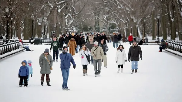 Criză de încălţăminte de iarnă la New York 