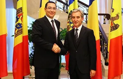 Ponta: România sprijină stabilitatea Moldovei. Leancă: Păzim graniţa!