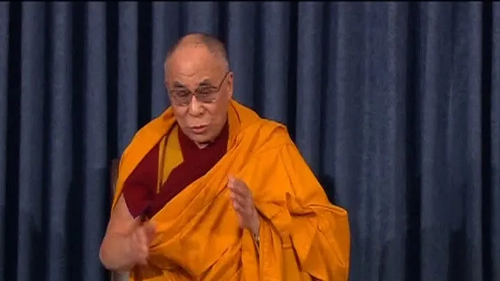 "Fie ca bucuria să cuprindă lumea!". RUGĂCIUNEA rostită de DALAI LAMA în SENAT