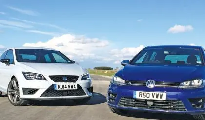 Volkswagen Golf R vs. Seat Leon Cupra. Pe cine pariezi? 