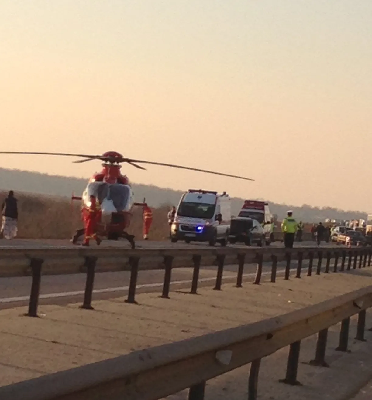 ACCIDENT grav pe Autostrada București-Pitești