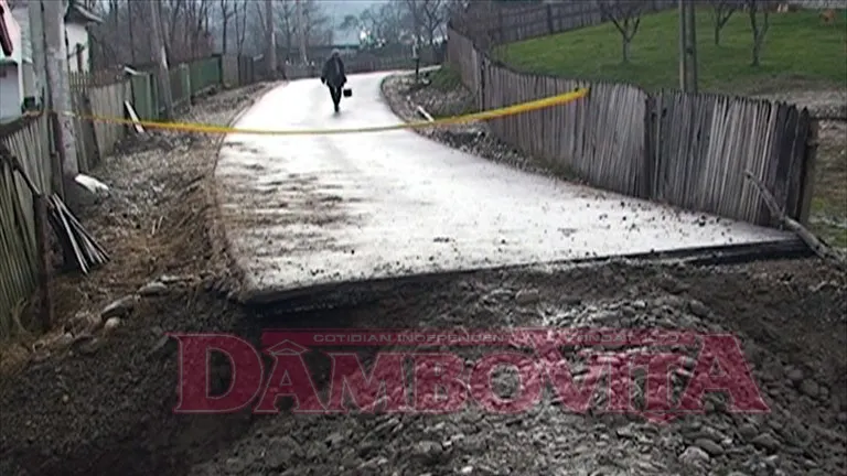 IMAGINI APOCALIPTICE în România. Le fuge pământul de sub picioare