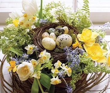 Idei de decoraţiuni speciale de Paşti