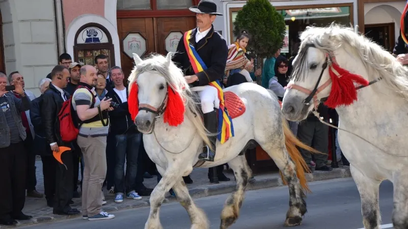 Clipe de groază la Parada Junilor de la Braşov. O fetiţă de şase ani şi doi bărbaţi, la spital 
