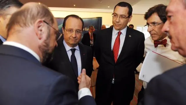 Ponta, la Bruxelles. Ce i-a transmis premierul lui Martin Schulz
