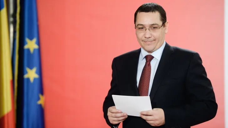 Ponta:Rogozin are rol provocator, dar noi trebuia să ne întâlnim cu Băsescu, care se plimba cu Udrea