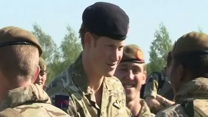 PRINŢUL HARRY, ÎN ESTONIA. A asistat la exerciţii militare NATO