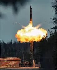 Rachetă balistică intercontinentală, testată cu succes de Rusia/Arhivă foto